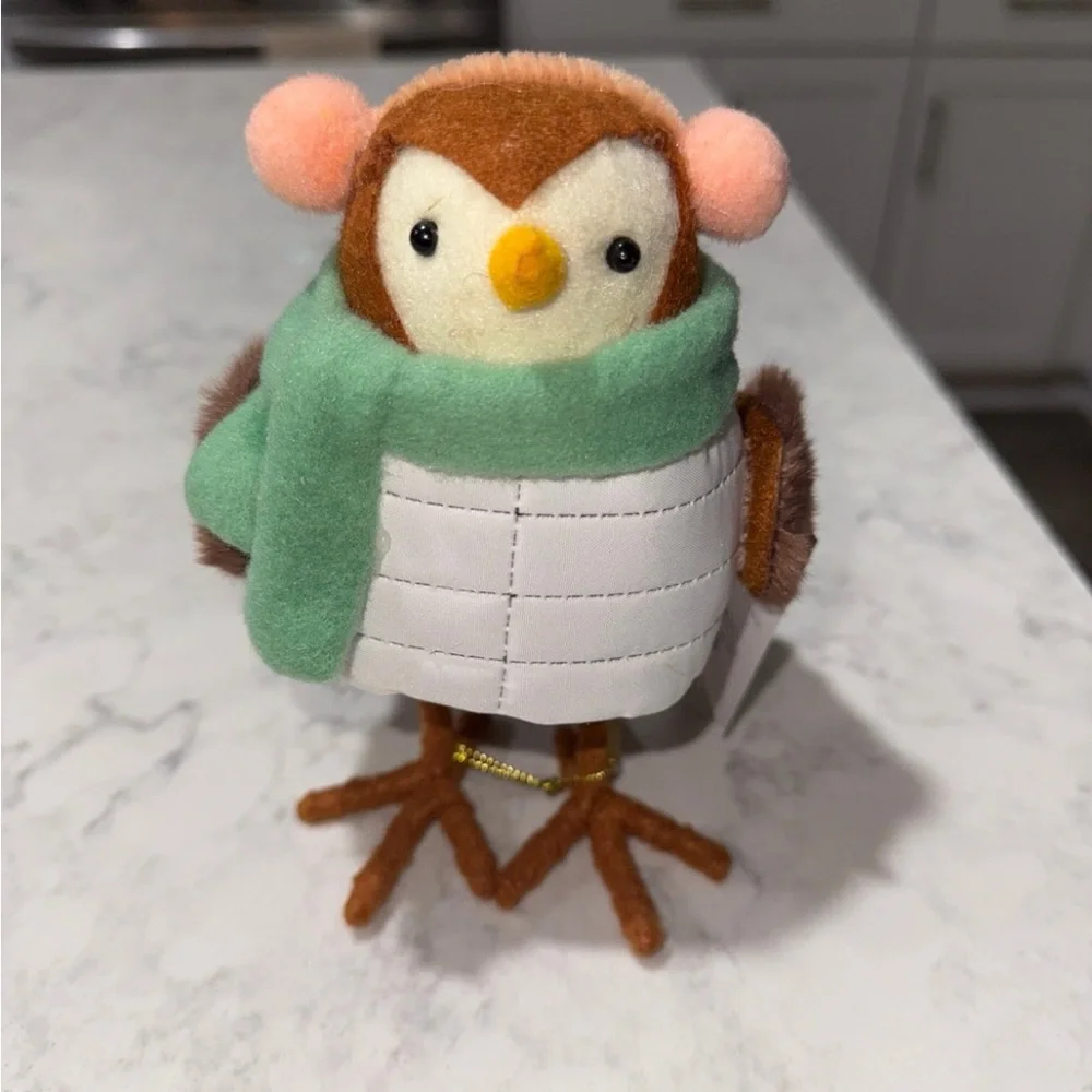New Target 2023 Featherly Friends Bird White Vest Green Scarf-Wafer